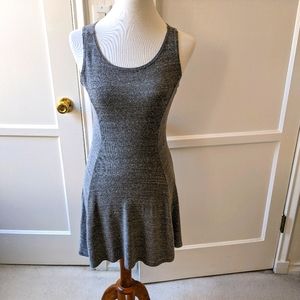 Brandy Melville gray fit and flare dress